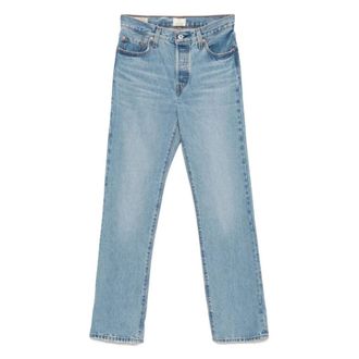Levi's 501 90S In Love With You - Dames - Jeans - Blauw - Maat: W28 L32 Katoen
