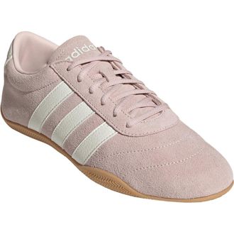 adidas Grand Court Lo Sneaker in Quartz/Off White/Gum 3 at Nordstrom Rack, Size 6.5
