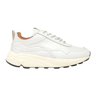 Buttero Schoenen, Heren, Wit, 40 1/2 EU, Wol, Vinci Sneaker