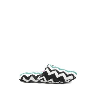 Missoni Home Zigzag-pattern Slippers