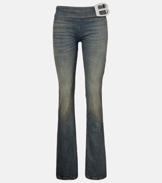 Balenciaga Low-rise bootcut jeans