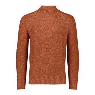 Superdry Truien & Vesten, Heren, Oranje, 3Xl, Dik gebreide trui met raglanmouwen