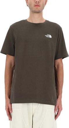 The North Face Brown Logo Crew Neck T-Shirt