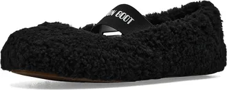 Moon Boot Shearling Ballerina Womens Shoes Black : EU 41 (US Womens 9.5) B - Medium