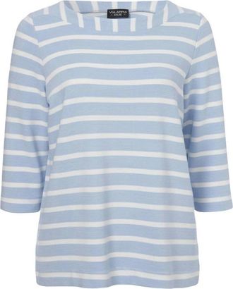 Via Appia Due Dames, Tops, Blauw, Maat: XL