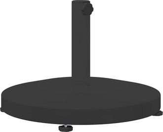 vidaXL Bases Para Paraguas Exteriores Negro 48 X 48 X 32 Cm Vidaxl