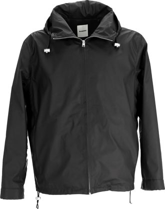 Sandro Sandro jas van technisch polyester in zwart