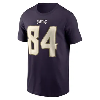 Nike Randy Moss Minnesota Vikings Rivalries Collection Nike Mens NFL T-Shirt in Purple | N19956WW63-A89