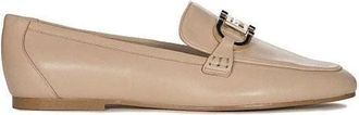 Guess Leren Loafers - Dames - Loafers - Beige - 38 EU - Leer - Schoenen