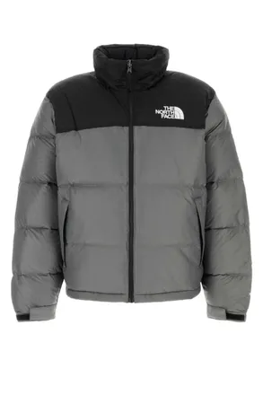 The North Face Grey Mock Collar Jacket