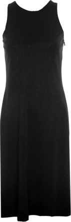 Drykorn Nedona Midi Jurk - Dames - Casual kleedjes - Zwart - S - Kleedjes