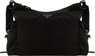 Prada Tassen, Dames, Zwart, ONE Size, Leer, Sac Explorer