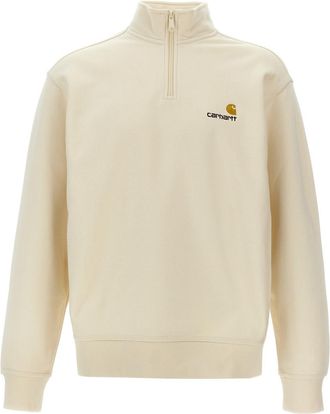 Carhartt Work in Progress Beige American Script Sweatshirt
