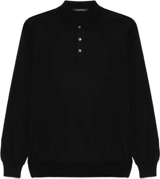 Tagliatore Tops, Heren, Zwart, 3Xl, Katoen, Polo Shirt