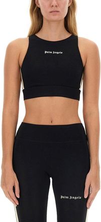 Palm Angels Tops With Logo-Donna