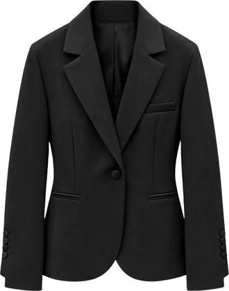 Tela Giselle Blazer - - Jackets - Donna - Nero - M