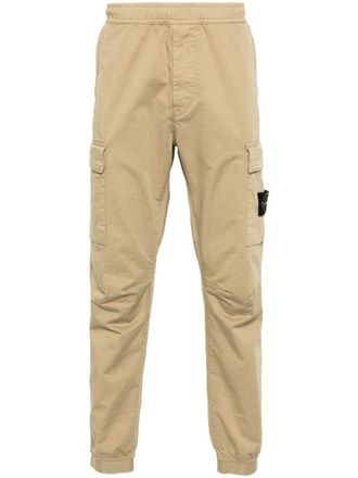 Stone Island Pantaloni con applicazione Compass - Toni neutri