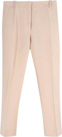 Valentino Garavani Valentino Cream Tailored Cropped Trousers Size XXS