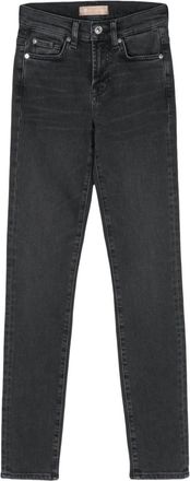 7 For All Mankind Roxanne jeans - women - Cotton/Elastane/Lyocell/Elastomultiester - 28 - Grey