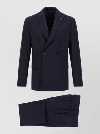 Pal Zileri lord suit double breasted notch lapel