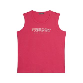 Freddy Canotta in Jersey con Logo FREDDY e Scritta Mood Up