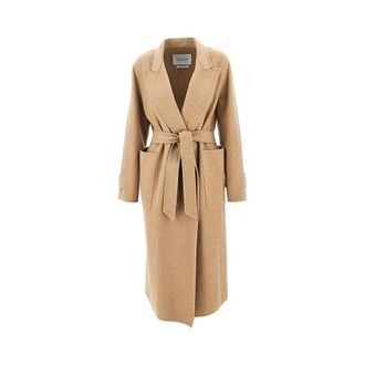 Max Mara Midi camel coat Woman 38