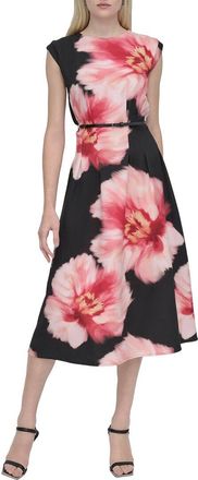 DKNY Dkny Fit & Flare Dress