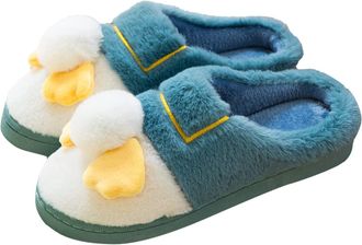 Generic Home Slippers for Men Womens Slippers Slip on Felt Mule with Thick Foamy Soles Soft Ankle with Anti-Slip Faux Indoor Outdoor Comfort Boots Womens Coup