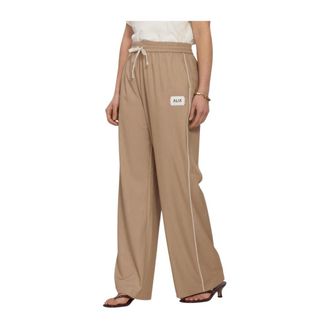 ALIX The Label Alix The Label - Woven 2 Tone Pants - Dames - Broeken - Beige - Maat: L