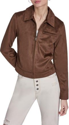 Levi's Faux Suede Jacket in Maple Faux Suede at Nordstrom, Size X-Small