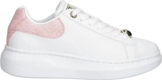 Guess Fireup Sneakers - Dames - Sneakers - Wit - 36 EU - Leer - Schoenen
