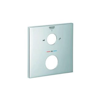 GROHE Escudo Cuadrado Grohe 49103 Para Thm - Juego De Molduras Cromadas
