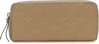 Louis Vuitton Monogram Empreinte Dune Monogram Empreinte Leather Long Wallet (Bi-Fold) (Pre-Owned)