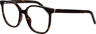 Saint Laurent M155 Optisch Montuur - unisex - Accessoires - Bruin - Maat: 55 MM
