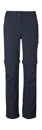 Killtec Zip-off-Hose KILLTEC KOS 187 KG WMN PNTS, Damen, Gr. 17, Kurzgr&ouml;ssen, blau (nachtblau), Obermaterial: 92% Polyester, 8% Elasthan, Hosen Zip-off-Hose, 