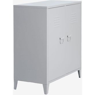 Sklum Aparador Taquilla De 2 Puertas En Acero Pohpli Sklum