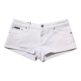 Dolce & Gabbana Mujer, Pantalones cortos, Blanco, Talla: S
