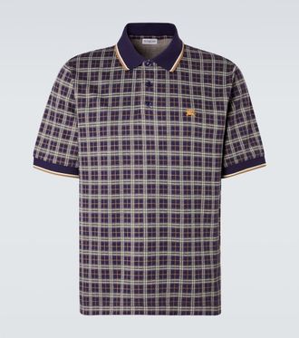 Burberry Checked polo shirt