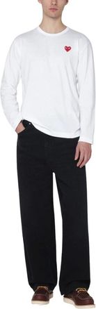 Comme Des Gar&ccedil;ons Hombre, Camisetas, Blanco, Talla: L