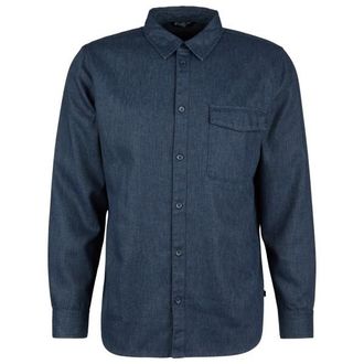 Stoic MMXX. Lund II Hemp Shirt Hemd f&uuml;r Herren | blau