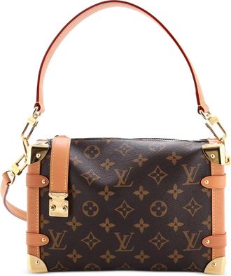 Louis Vuitton Side Trunk Handbag Monogram Canvas GM crossbody bag - Bruin