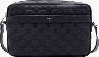 Celine Triomphe logo leather Messenger crossbody bag - CELINE - gender_Man