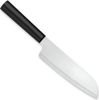 Rada Cutlery 6.25-Inch Cooks Knife Stainless Steel Straight Blade in Black at Nordstrom