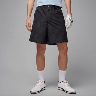 Nike Jordan Mens Jordan Sport Dri-FIT Printed Golf Shorts in Black | HQ8675-045