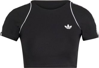 adidas (WMNS) adidas Sport Superstar Bra T-Shirt Asia Sizing Black KT6950