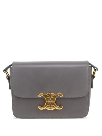 Celine Teen Triomphe shoulder bag - Grey