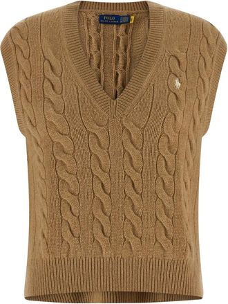 Polo Ralph Lauren Mujer, Jerseys, Beige, Talla: M