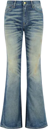 Acne Studios 2025 F blauwe katoenen jeans
