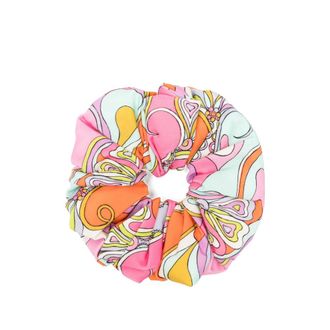 Pucci Marmo-print Scrunchie