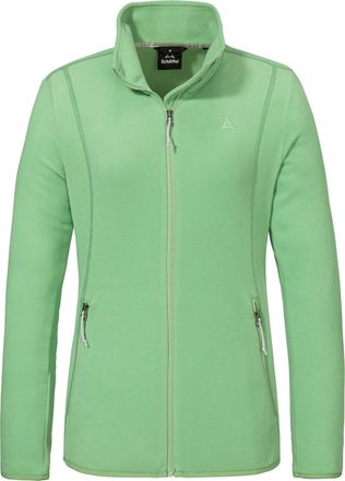 Sch&ouml;ffel Fleecejacke SCH&Ouml;FFEL Fleece Jk Style Ash WMS, Damen, Gr. 34, sprint crisp, Fleece, Obermaterial: 100% Polyester, hoch geschlossener Ausschnitt, einges